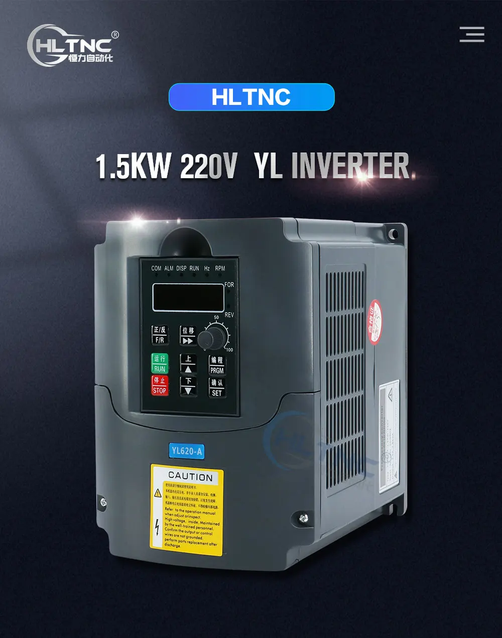 Inversor VFD 1500W 1.5KW YL 2200W 2.2KW
