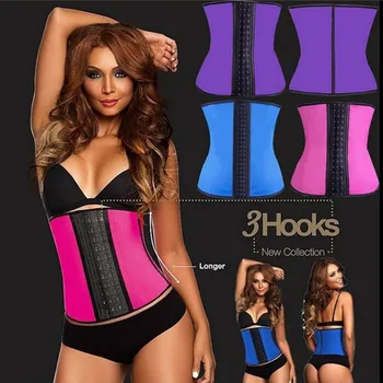 

Palace Corset New Style Three Buckle Zipper Belt Fitness Underwear Belly Holding Corset Belly Band Waist Supp