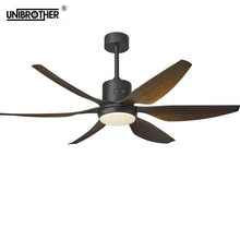 Потолочный вентилятор ретро 66 дюймов 54 дюйма скандинавские промышленные ветровые потолочные вентиляторы светодиодный светильник DC Американский Ретро пульт дистанционного управления для ресторана гостиной