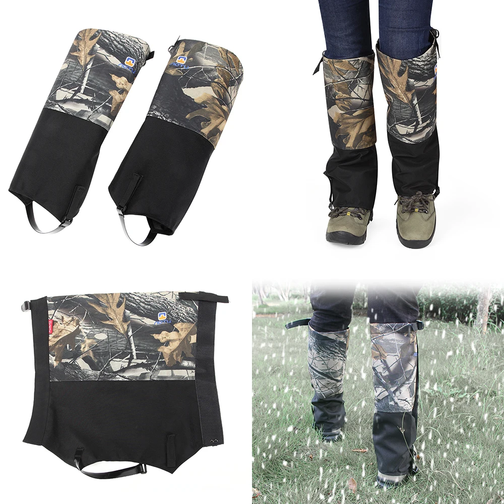 Ao ar livre neve kneepad esqui polainas