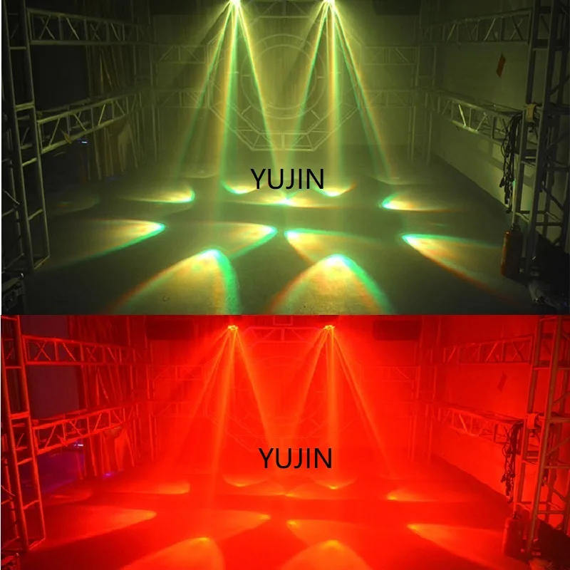 4 шт./лот движущаяся головка led 6*15 Вт пчелиный глаз светильник
