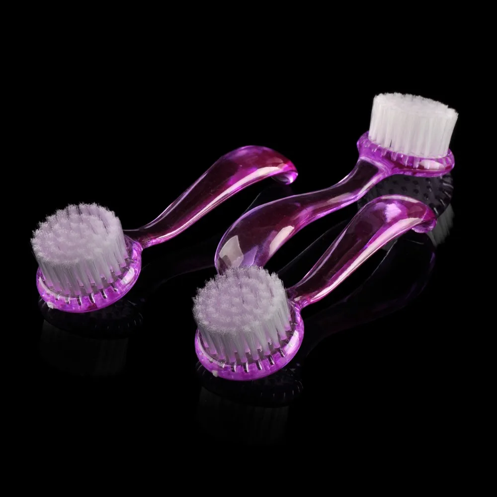 массажная щетка для умывания лица 7778880. скрабирующая кисть для лица. щетки ухода лицом. щетка для очищения лица. щётка для лица new style 9106.