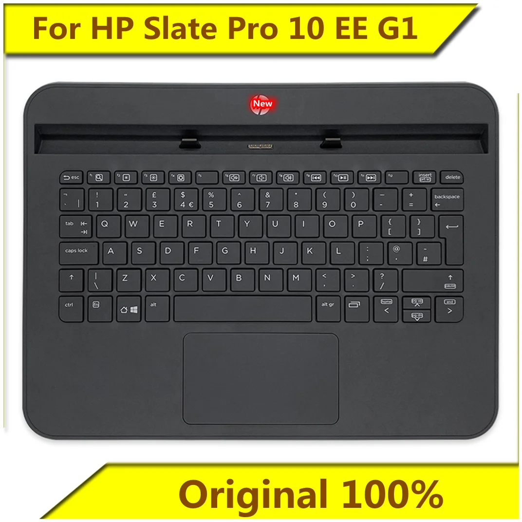 

For HP Slate Pro 10 EE G1 Keyboard Base British American French Croatian Serbia Slovenia Keyboard Base