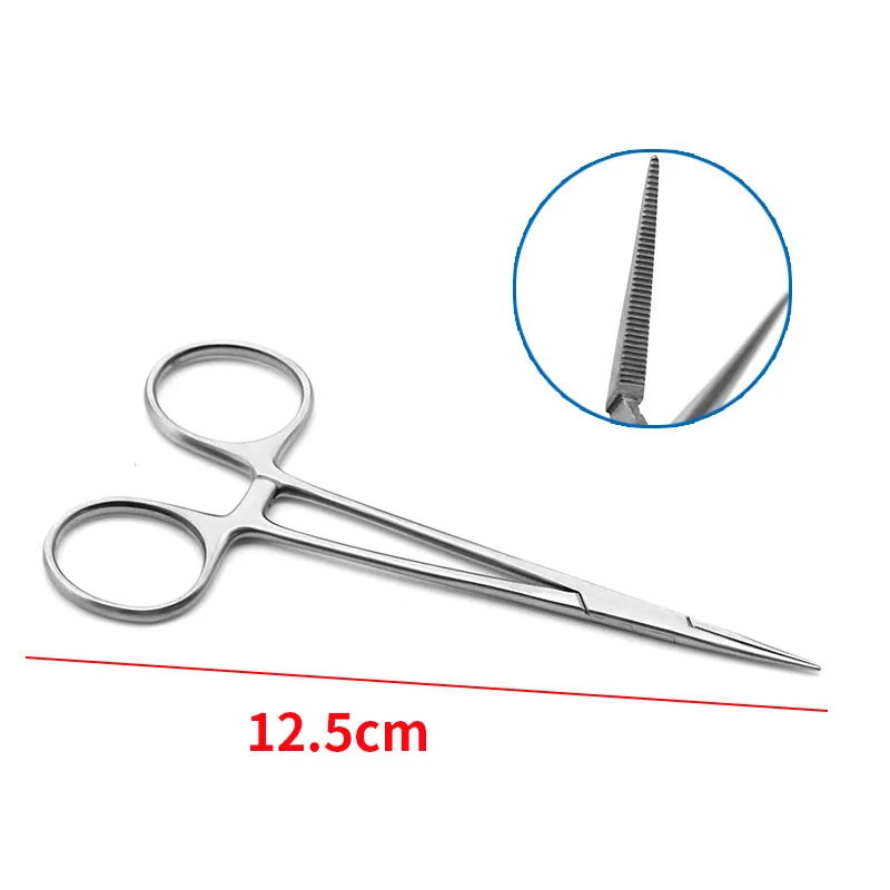 SKU-1-不锈钢止血钳-直头 12.5cm