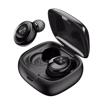 

5.0 TWS Wireless Charging Bluetooth Headset Black Hifi Headphones Stereo Earbuds LX9A