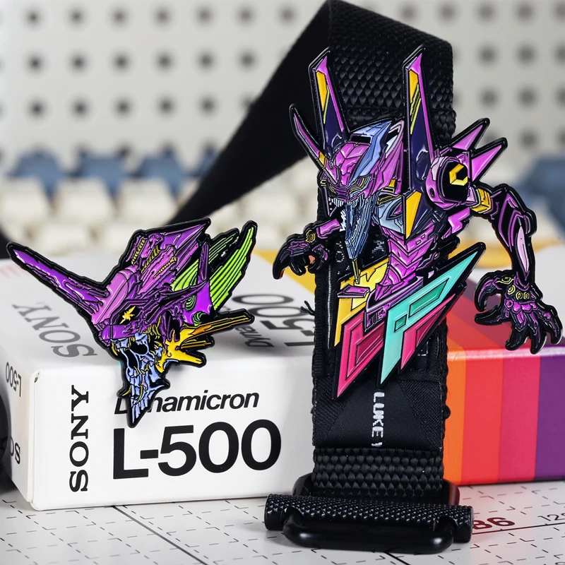 

Anime EVANGELION Metal Brooch Pins Schoolbag EVA-01 TEST TYPE Badge Icon Collect Backpacks Bag Button Brooch Pins Badges Gifts