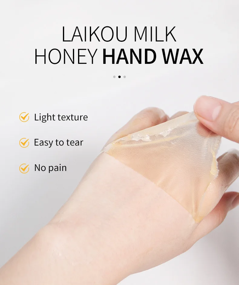 120g Milk Honey Hand Mask Whitening Moisturizing Repair Exfoliating Calluses Hand Wax Filming Anti-Aging Hand Skin