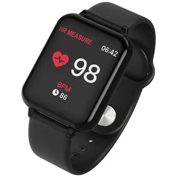 

B57 Smart Watch Bracelet Waterproof Monitor Sport Fitness Tracker Blood Pressure Heart Rate Call Message for Android Pedometer