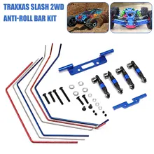 Kit de barre de balancement Anti roulis pour Traxxas Slash 2wd VXL Stampede Bandit, Kit de barre de balancement large avant et arrière pour 1/10
