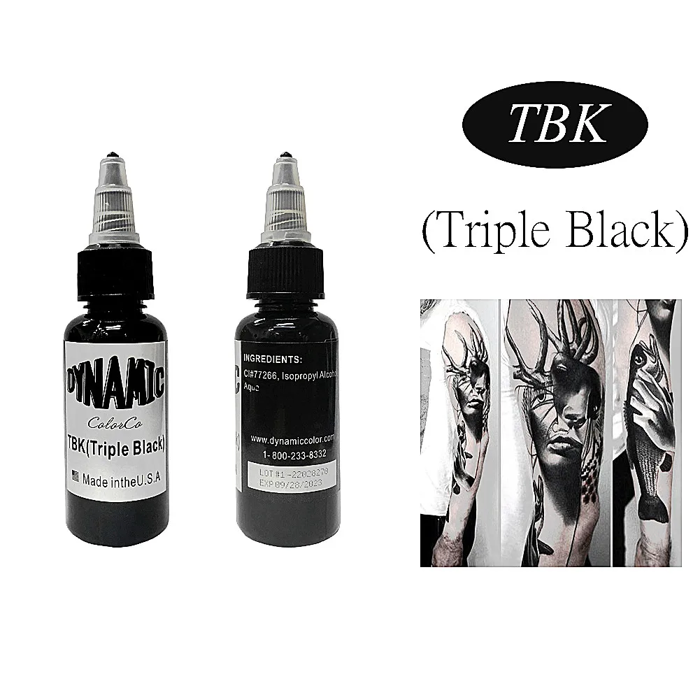 

High quality version of permanent dynamic black tattoo ink tribal tattoo color 30ml