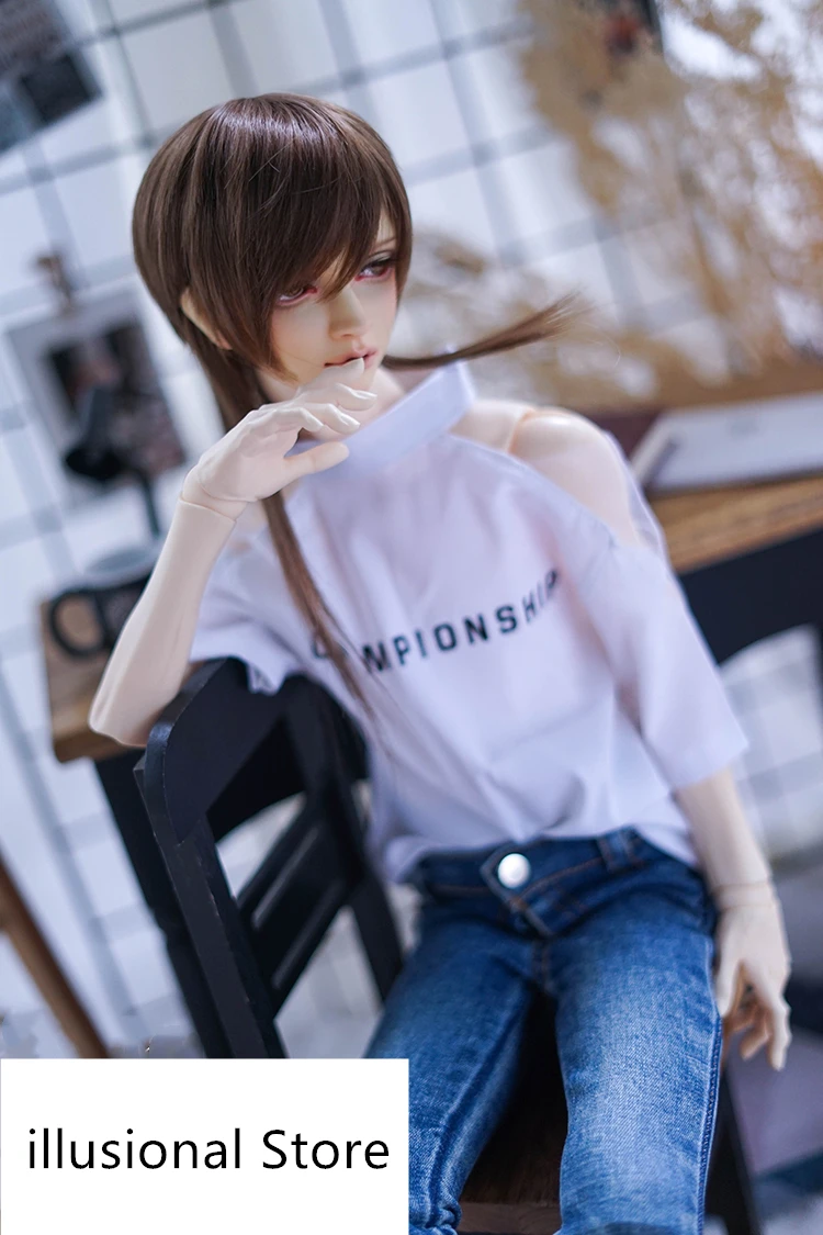 1/4 1/3 BJD одежда модная футболка для 1/3 1/4 msd 70unlce BJD/SD кукла аксессуары