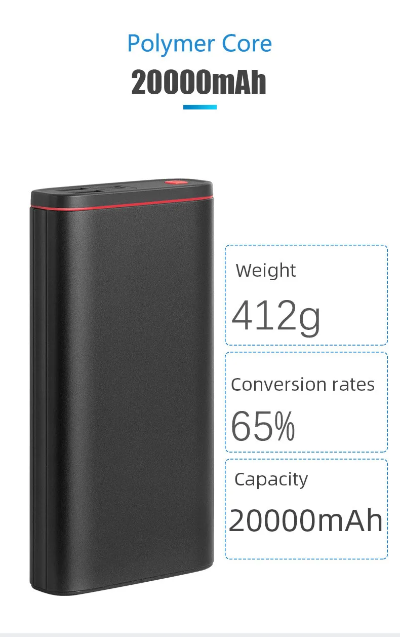 PD быстрое зарядное устройство портативное зарядное устройство для Xiaomi Iphone QC3.0 зарядное устройство для мобильного телефона зарядное устройство для смартфона