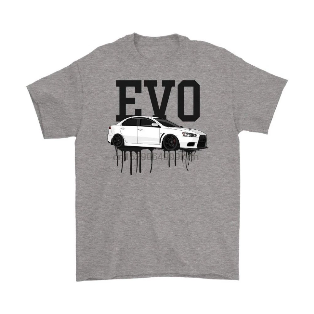 

Fashion New Top Tees Tshirts LANCER EVO Evolution X EVO Tuner JDM T-Shirt T Shirt