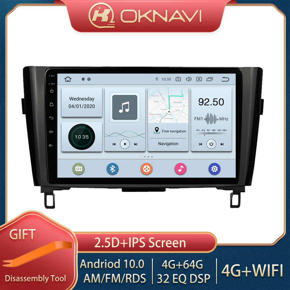 Автомагнитола 2 din для Nissan X Trail Qashqai J11 Android 9 0 2003 2017 BT мультимедийный DVD плеер GPS авто