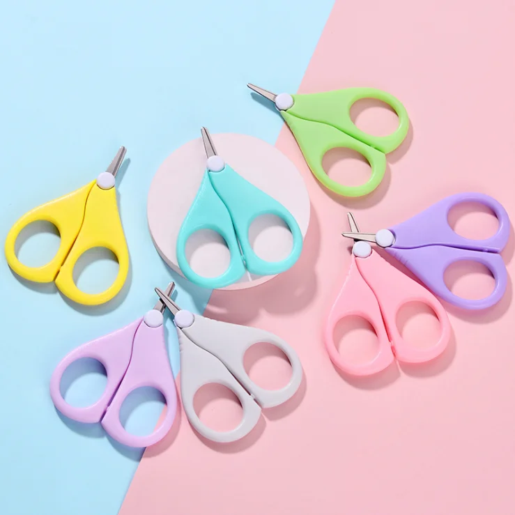 Безопасные кусачки для ногтей, ножницы, резак для новорожденных, удобный ежедневный детский инструмент для маникюра, ножницы для ногтей