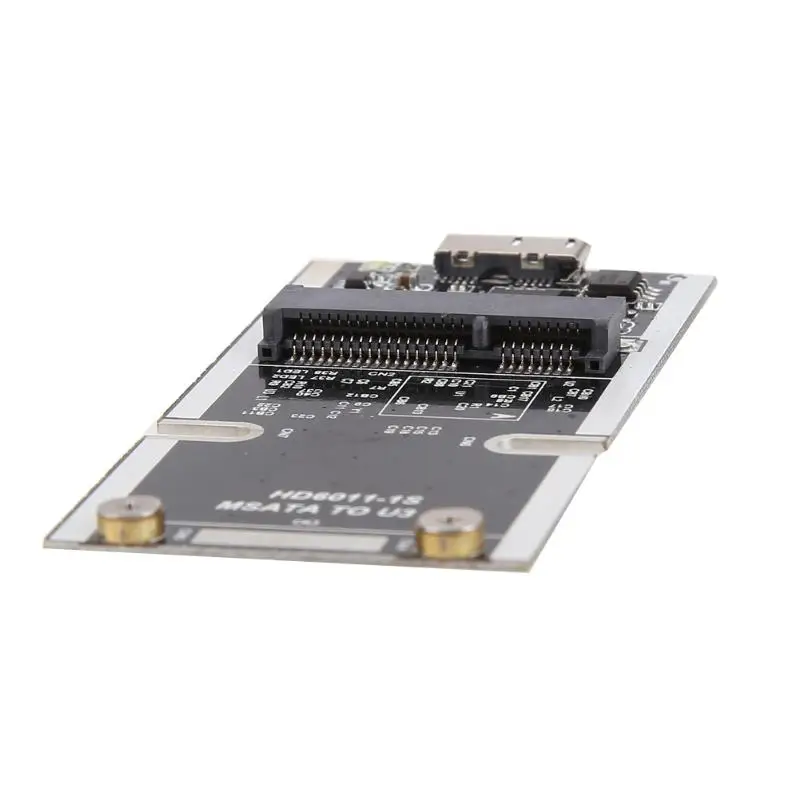 Мини SATA III mSATA к USB 3,0 5 Гбит/с SSD адаптер конвертер карта для внешнего mSATA SSD твердотельный накопитель для Windows Mac OS