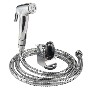 

Handheld Shower Head Douche Toilet Bidet Spray Wash Jet Shattaf with stainless steel Hose