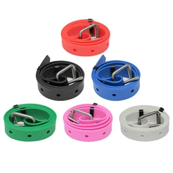 Silicone Diving Weight Belt Buckle Stainless Steel Buckle Freediving Diving BCD Accessories Scuba Equipment Snorkeling Fishing