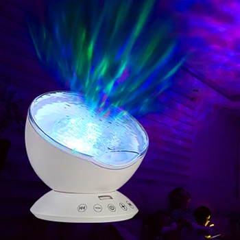 

12LED Ocean Star Projection Light Colorful Ocean Night Light Remote Control Upgraded Colorful Sleep Aid