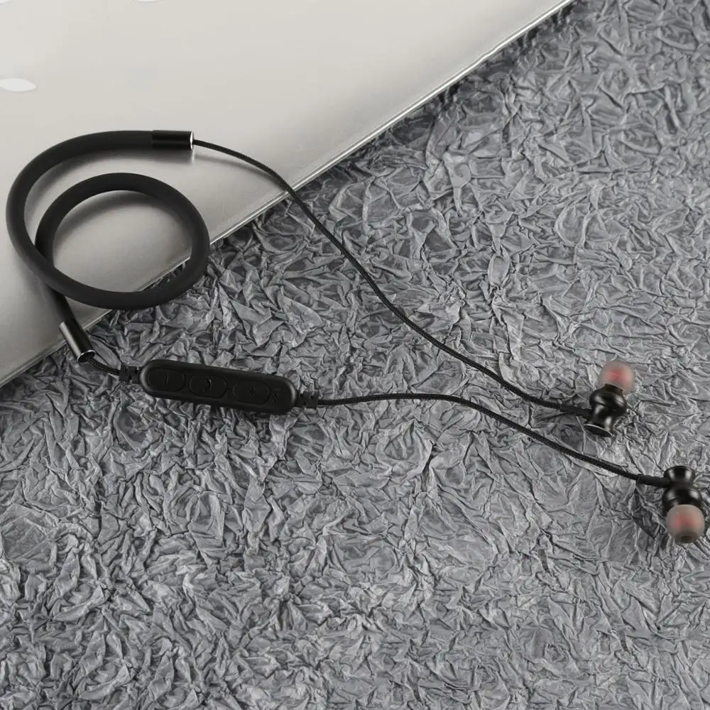 Bluetooth Headphone Neckband Wireless Headset With Mic Bluetooth Magnetic Sports Earphone For Xiaomi Mobile Phones FS