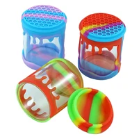 Glass Storage Container with Lid, Sealed Can, Airtight Stash Jar, Luminous, 100ml 1