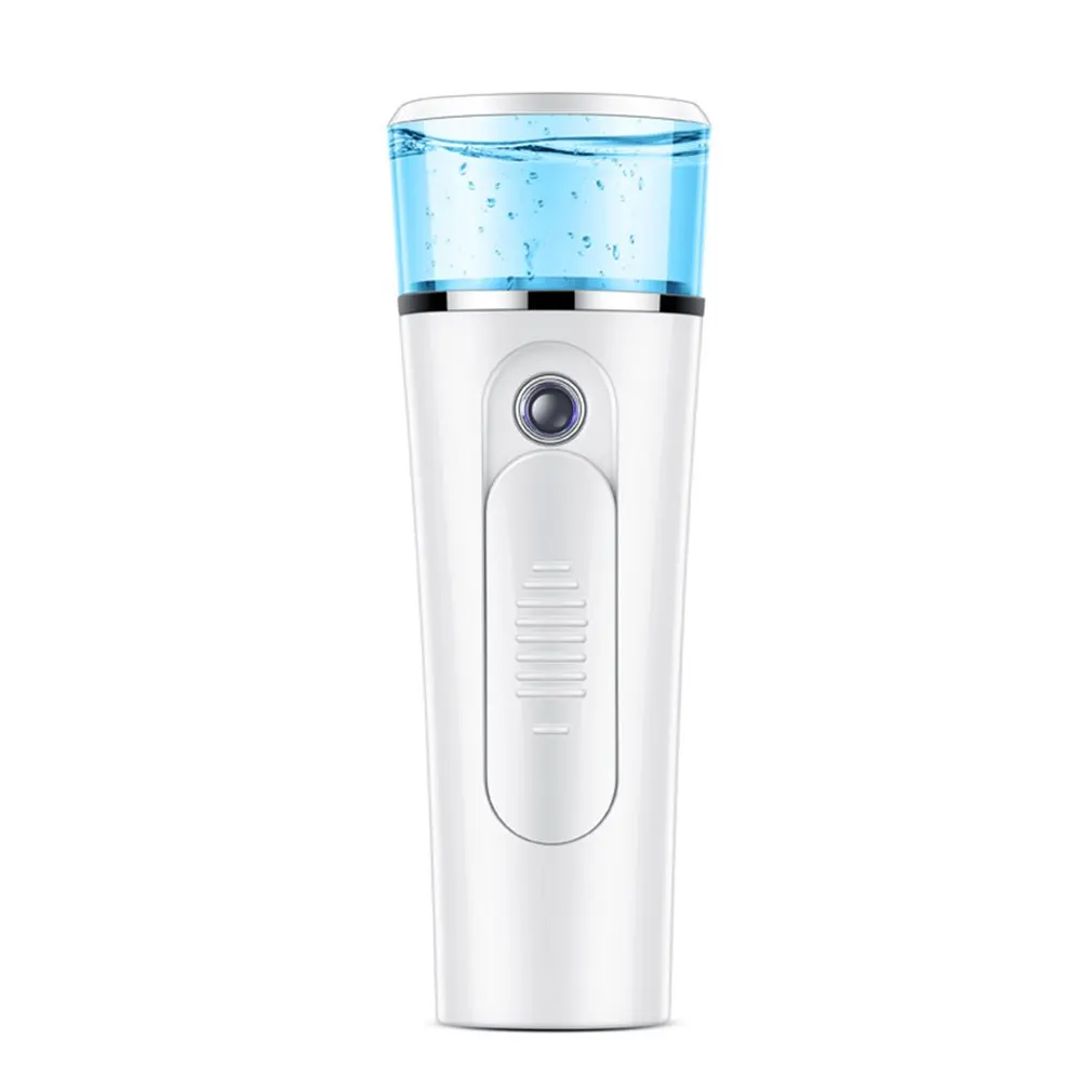  2-in-1 Handheld Mist Sprayer Portable Facial Steamer Sprayer USB Rechargeable Power Bank Sprayer Be