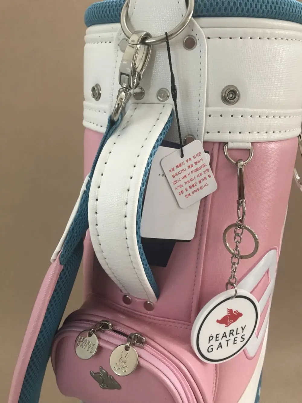 Перламутровые ворота сумка для гольфа розовая PG89 стандартная сумка для клюшек для гольфа жемчужные ворота сумка с колесом EMS