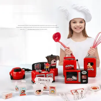 

Children'S Simulation Home Appliances Toys Stoves Juice Machine Microwave Cleaners Children'S Early Education Toys