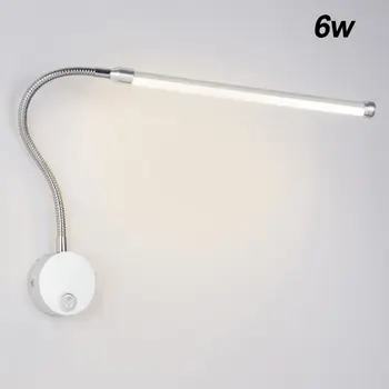 

Led Home Decor Wall Lamp Indoor Safety Button Angle Adjustable Energy-Saving Lightweight Reading 360 Degree Aluminum Bedroom