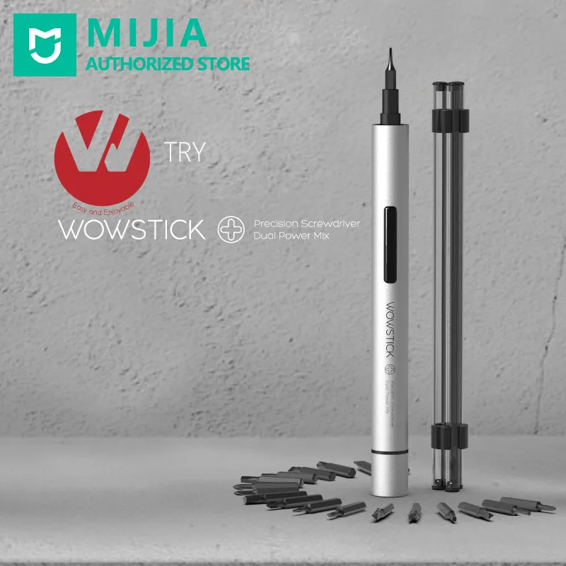 Новинка набор высокоточных электрических отверток Xiaomi wowstick с двойной мощностью