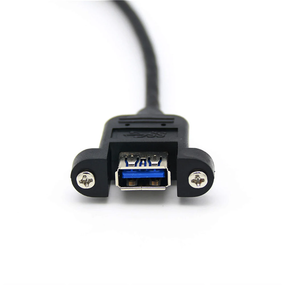 Новое поступление 90 градусов вниз угол USB 3,0 A мама Панель Крепление к USB штекер удлинитель
