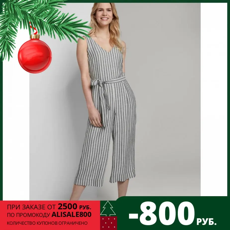 Women's overalls Tom Tailor 699510 Sexy Women Bodysuit Long Sleeve Deep V Neck Bodycon Stretch Leotard Crop Top Button Short Romper Pajamas