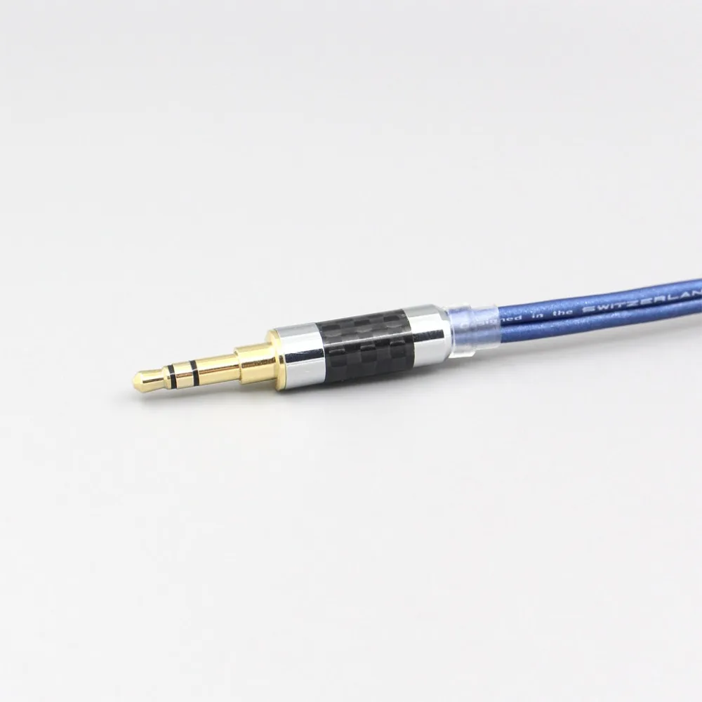 LN004891 наушники чистого серебра кабель+ PEP изолированный для Sennheiser hdxxx hd660s HD650 HD600 HD580 HD525 HD565 наушники