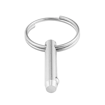 

Pin Quick Release Pins Silver Accessory 2Pcs 4.8*51mm 316 Stainless Steel