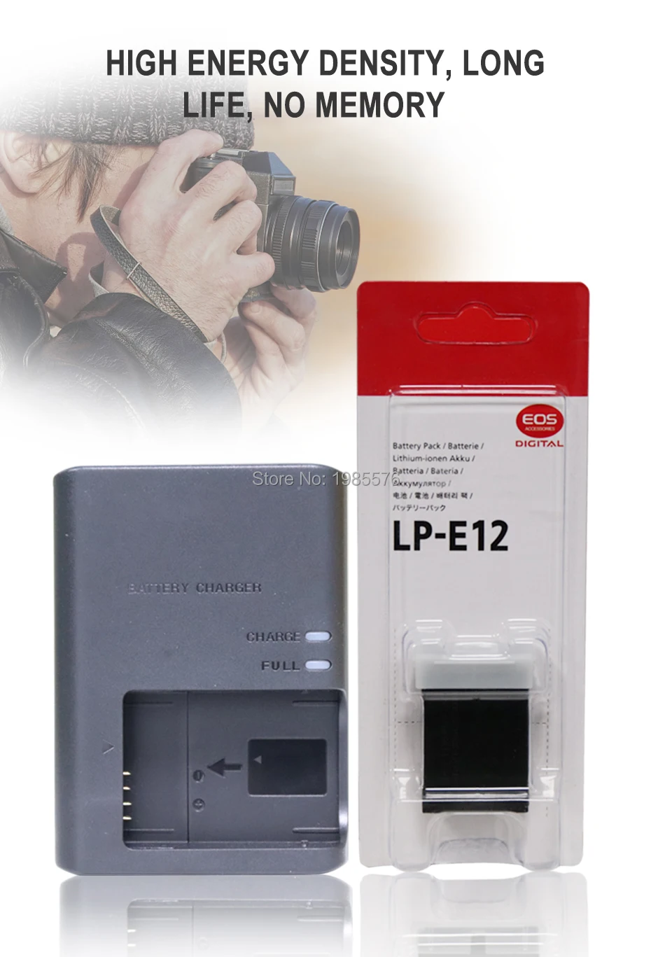 2 шт. LP-E12 батарея LP E12 LPE12 батареи для Canon EOS M M2 100D Kiss X7 Rebel SL1 с цифровой камерой LC-E12E зарядное устройство