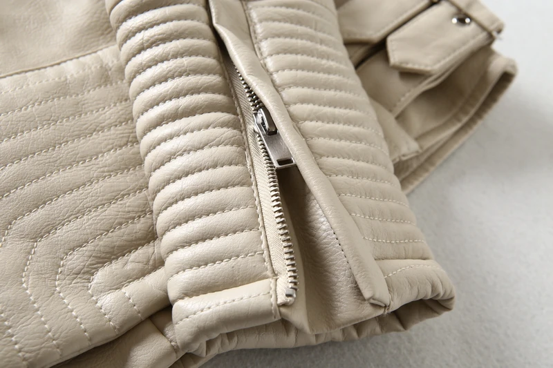 Желтая куртка из искусственной кожи женские байкерские Кофты на молнии chaqueta Блейзер ПУ байкерская куртка jaqueta couro Rock cuir chaqueta mujer