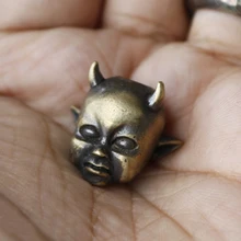 Латунный нож бусины зонтик веревка кулон гаджеты дьявол Паракорд Кулон Аксессуар