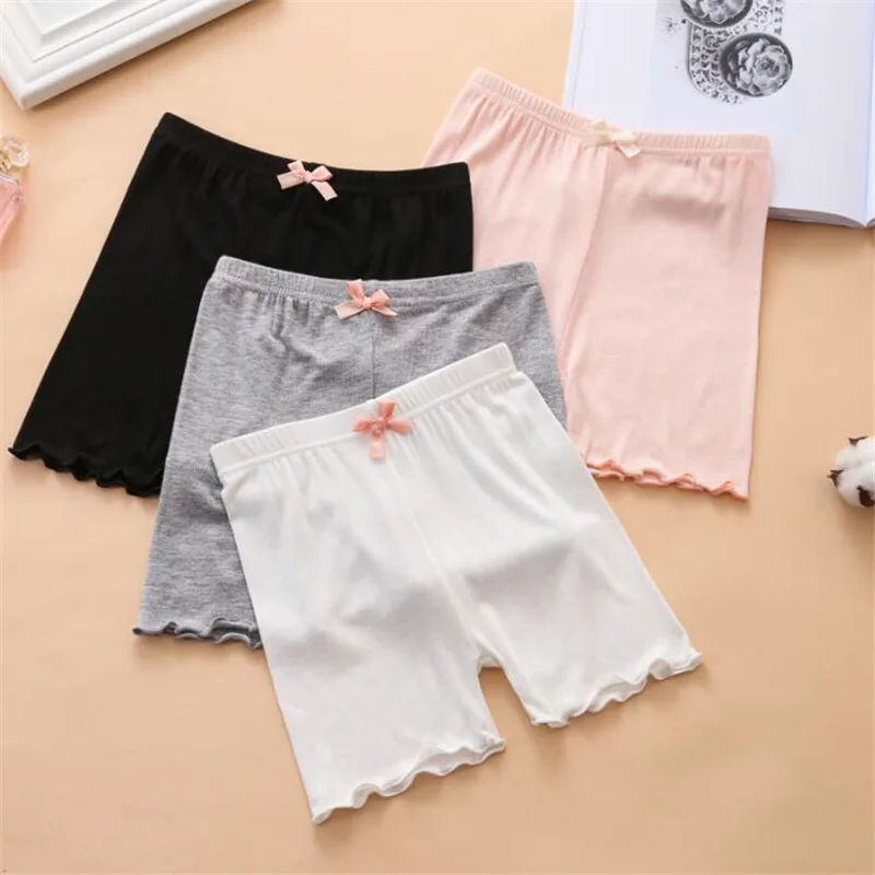 Summer Girls Safety Pants Top Quality Toddler Kids Baby Girls Short Pants 2-11 Years Girl Stretchy Safety Shorts Underpants