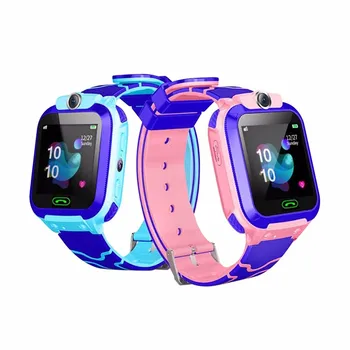 

New Q12 Smart Watch Waterproof GPS Finder Locator Anti Lost SmartWatches Children Baby Watch Phone For IOS Android Kids Toy Gift