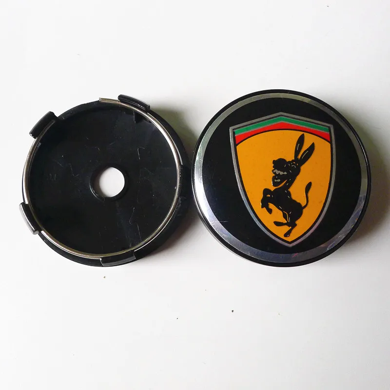 Car Wheel Hub Center Cap Cover, Badge Sticker, Auto Styling Acessórios,  Cavalo, Emblema de Burro, 60mm, 4Pcs - AliExpress