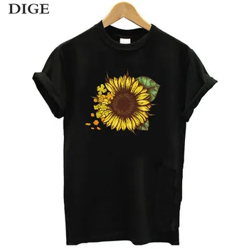 

2020 New Graphic Tees Women Colored Cactus T-shirt Slim Fit Cute Girl's Tshirts Tees & Tops Summer Gift for Girlfriends B0586