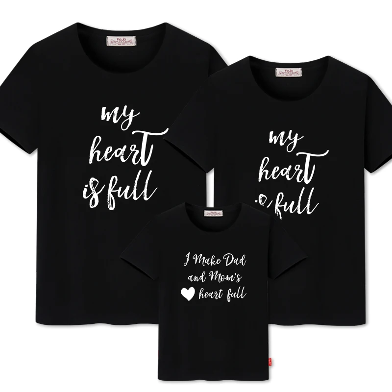 Рождественские Семейные Комплекты Одежда для мамы и меня одинаковые комплекты для мамы и дочки футболка одежда для мамы и ребенка - Цвет: Черный
