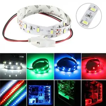

50CM SMD 5630 Non Waterproof LED Flexible Strip Light PC Computer Case Adhesive Lamp 12V