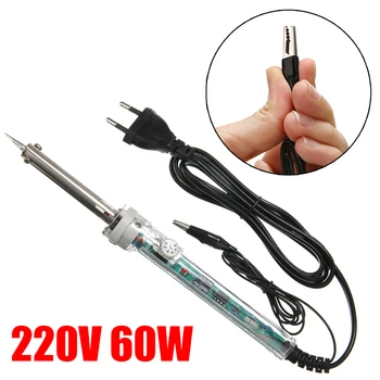 

Professional EU Plug 60W Soldering Iron Electric Soldering Iron Pen For Semiconductor Repairing Adjustable Temperature Heat Iron