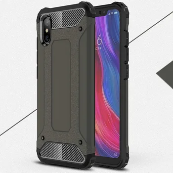 

50PCS Luxury Shockproof Protection Phone Case For Xiaomi Mi 9T CC9 9 SE 8 Lite 6 5 5S A2 A1 F1 Max 2 Mix 3 2S Hybrid Armor Cover