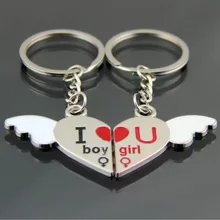 Свинья Новые продукты сердце пары нержавеющей стали брелок кулон украшения ремесла производители в настоящее время доступны место или