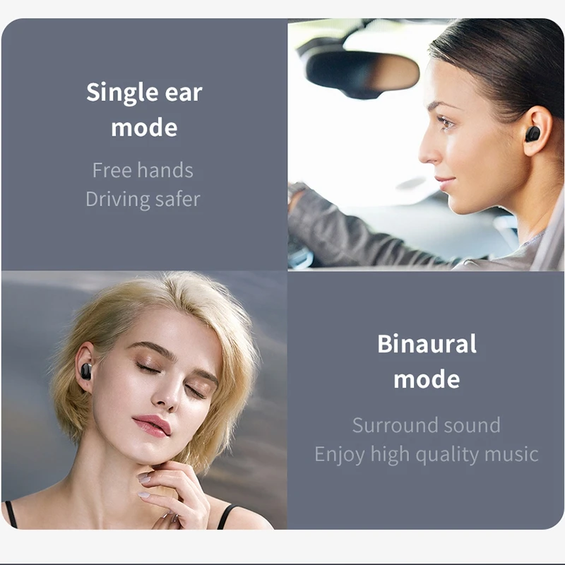 Новинка-Bluetooth 5,0, наушники, TWS, беспроводные Bluetooth наушники, стерео, музыкальный пресс-контроль, светодиодный Displa для huawei, Xiaomi