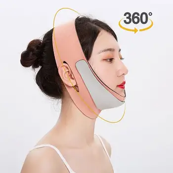 

Face Lifing Tool Face Muscle Chin Strap Small V Line Face Bandage Masseter Muscle Chin Bandage Face Lifing Mask For Man Woman
