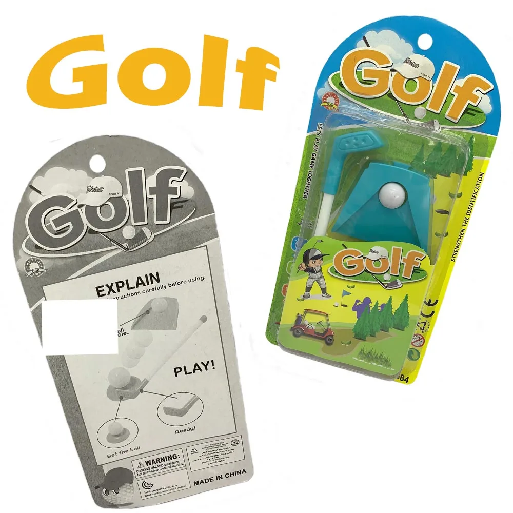 New Golf Mini Set Kids Indoor Outdoor Ball Golf Ball Bar Hole Game Kit