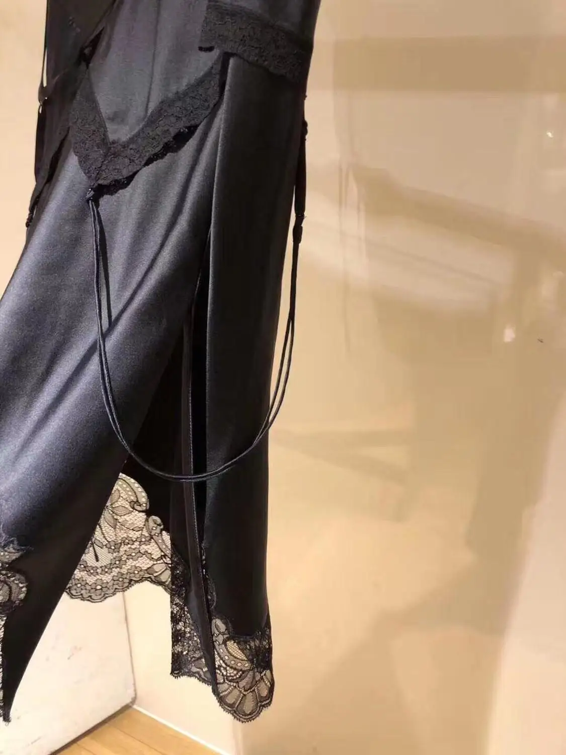 2019FW модная женская кружевная юбка в стиле пэчворк женская повседневная юбка средней длины 2 цвета ddxgz2 9,11